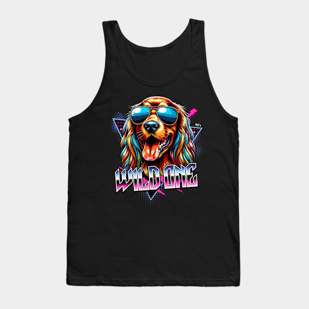 Wild One Sussex Spaniel Tank Top by Miami Neon Designs